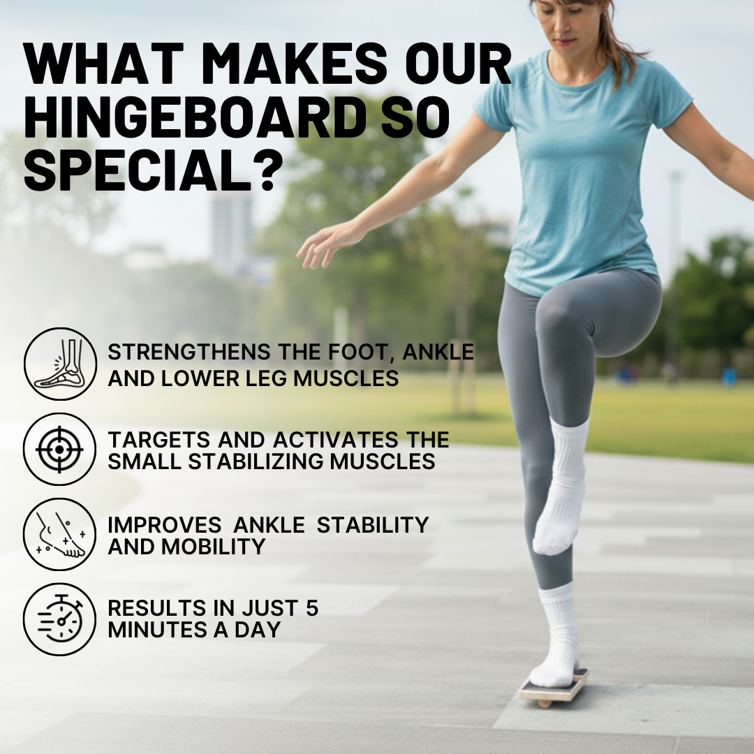 Hinge Single-Leg Balance board